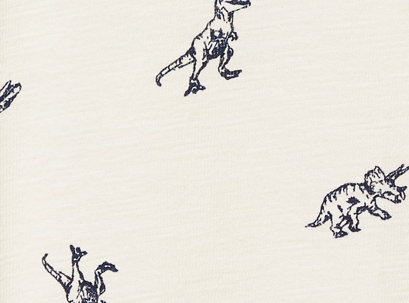 Kid Boys' Printed Henley Long Sleeve