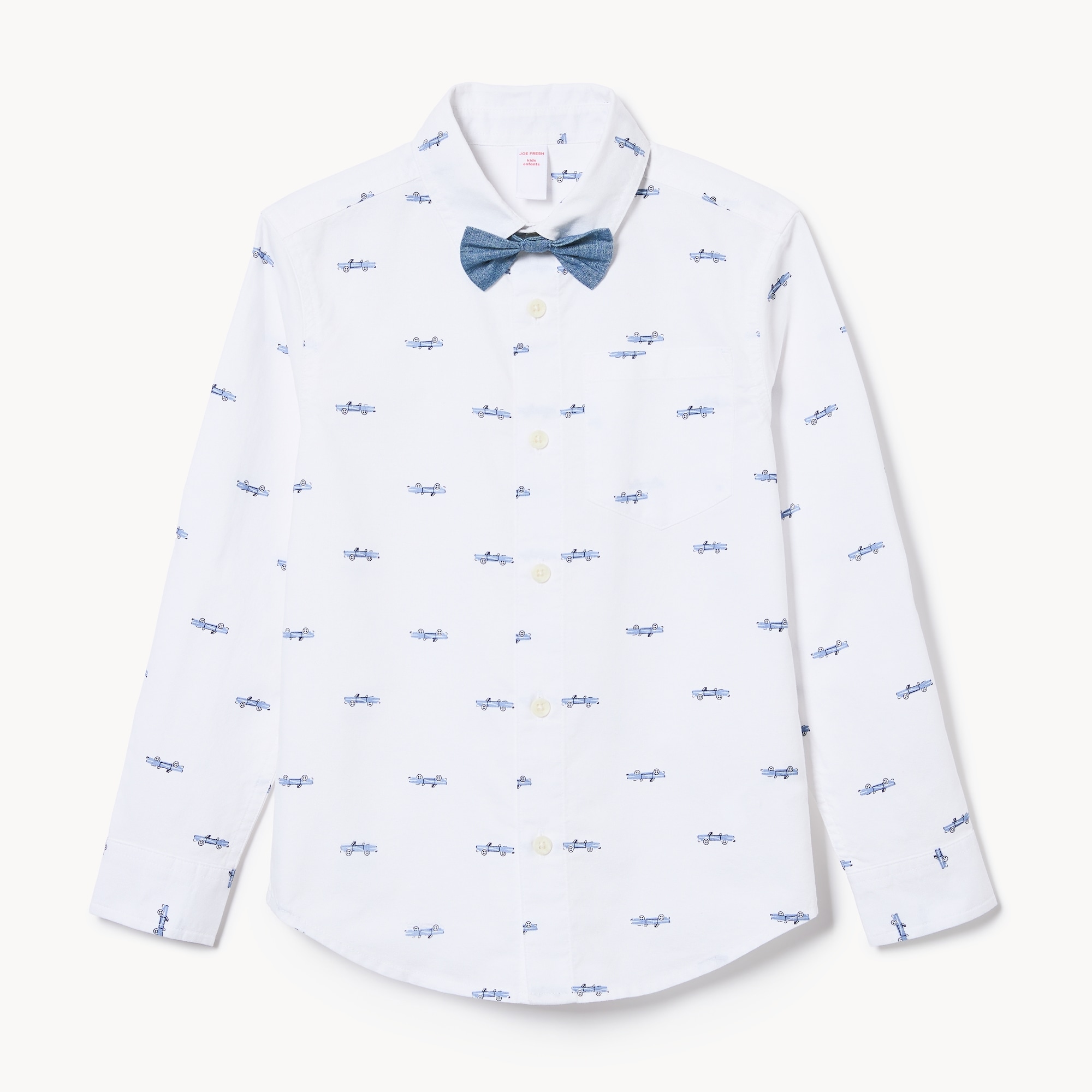 Chemise Oxford avec nœud papillon pour garçons