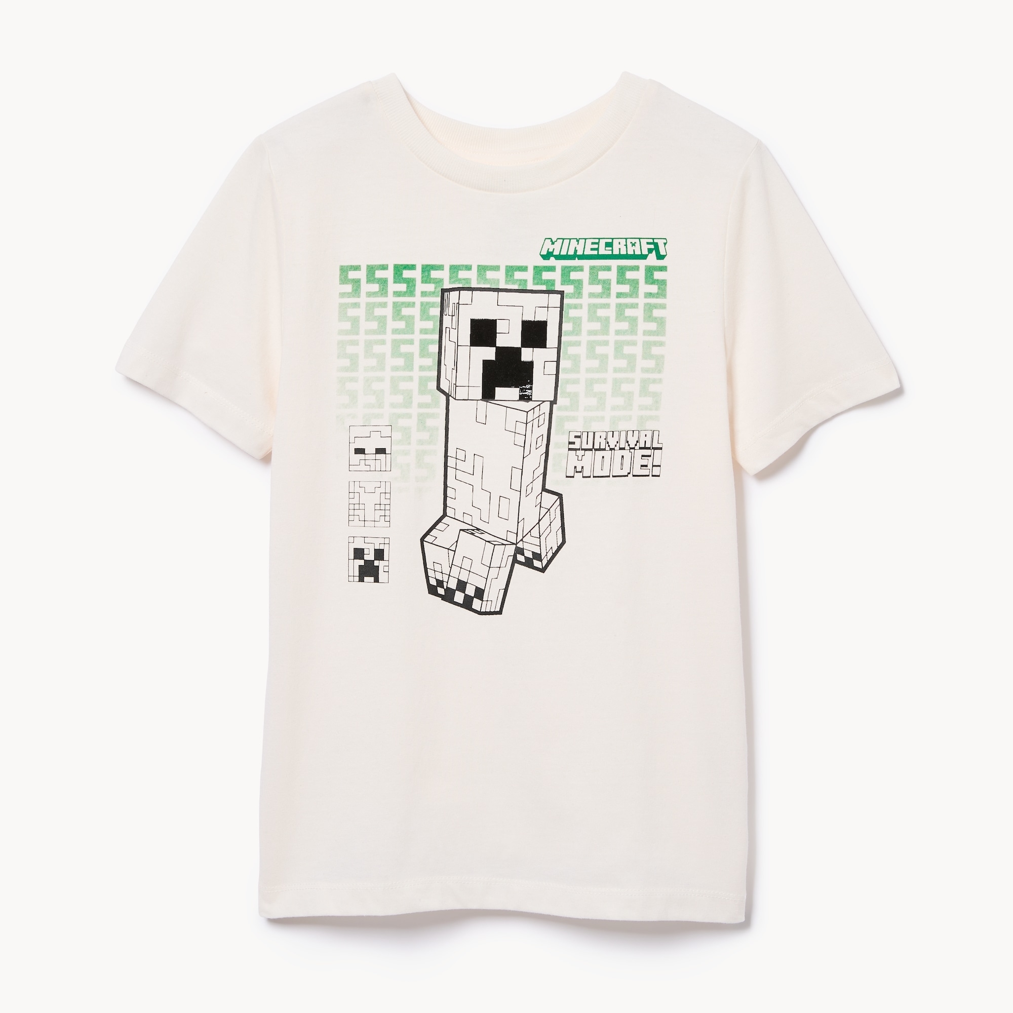 Kid Boys' Minecraft Creeper Graphic T-Shirt