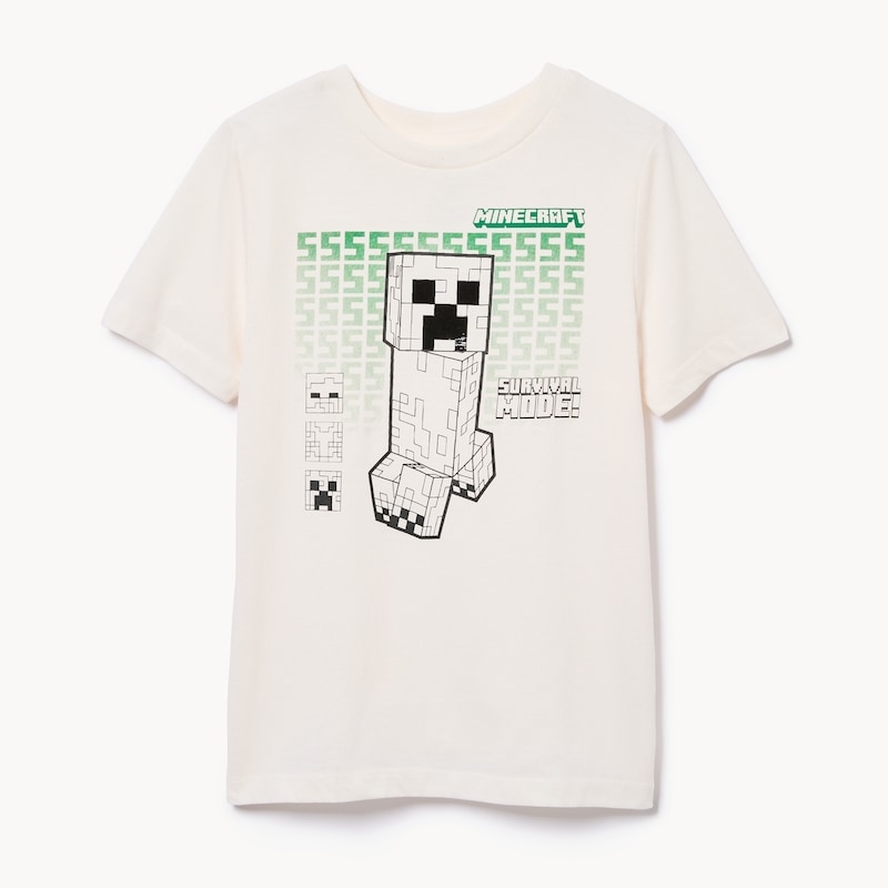 Kid Boys' Minecraft Creeper Graphic T-Shirt