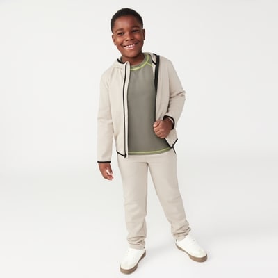 Joe Fresh Kid Boys' Zip-Up Fleece Hoodie 1 ea, $29.00/1ea