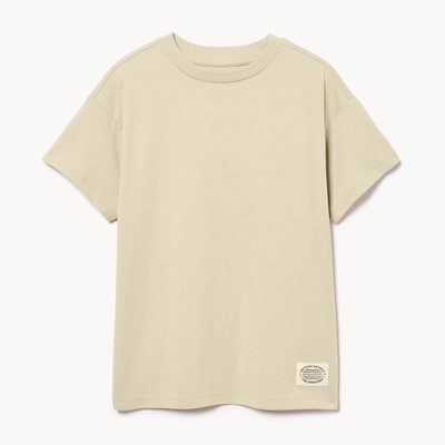 Kid Boys' Jersey T-Shirt - Taupe