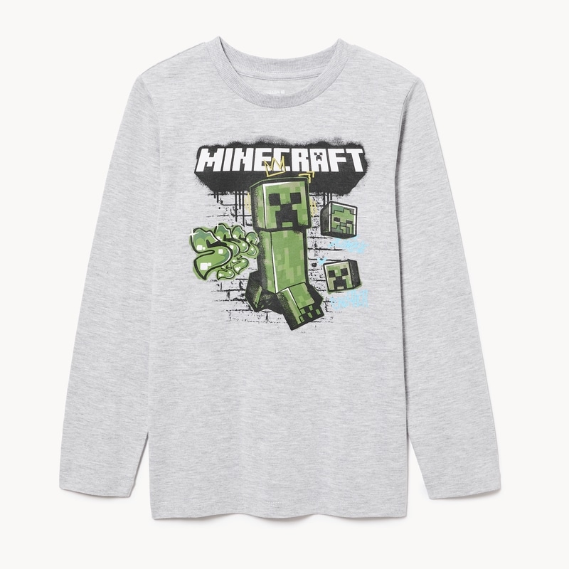 Kid Boys' Minecraft Long Sleeve