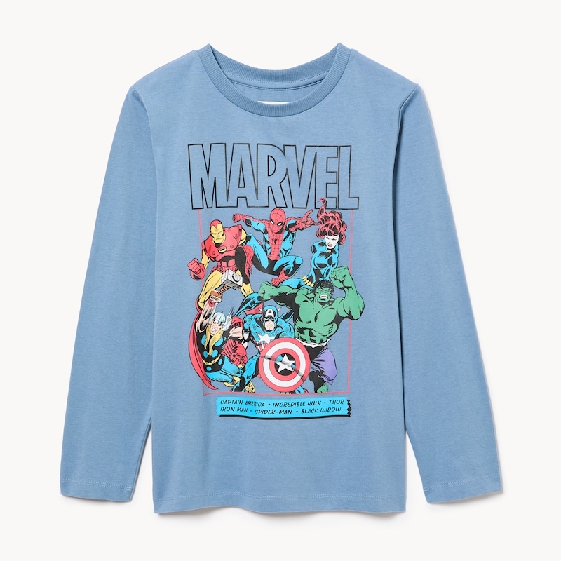 Kid Boys' Marvel Avengers Long Sleeve