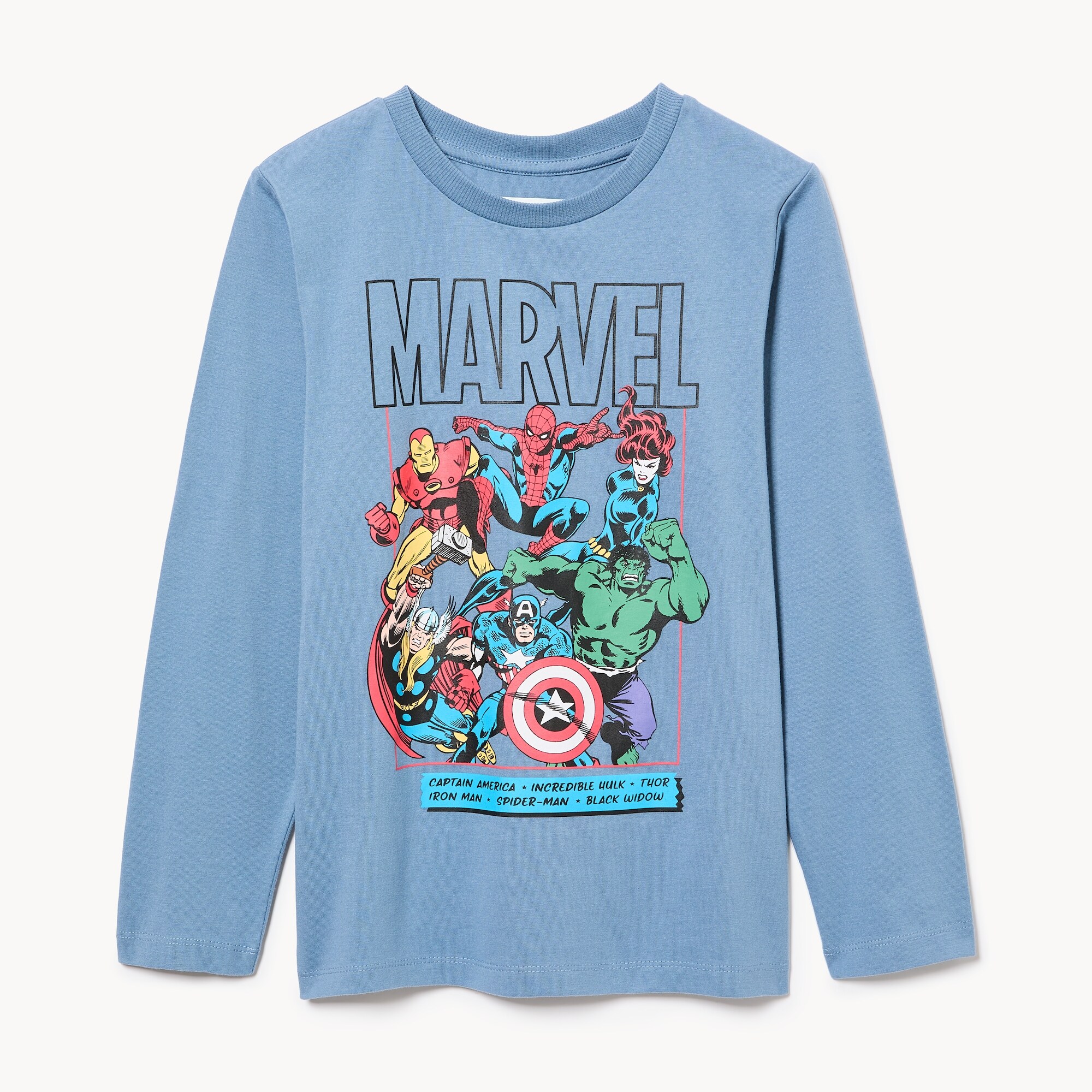 Haut manches longues Avengers Marvel pour garçons
