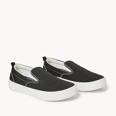 Kid Boys' Slip-On Sneakers - Black