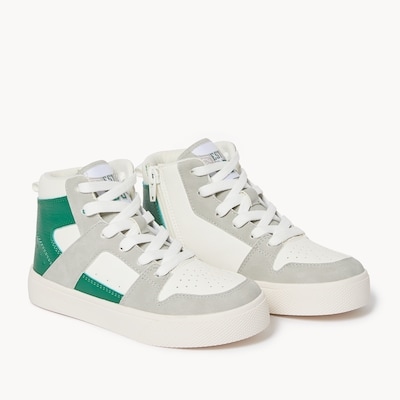 Kid Boys' High Top Sneakers - White
