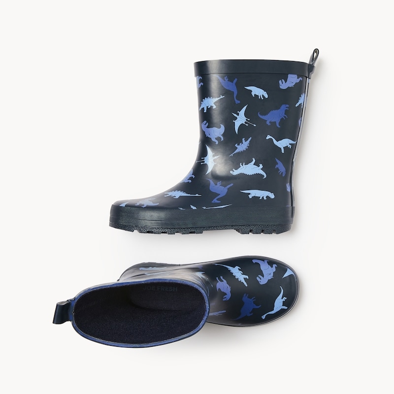 Kid Boys' Dinosaur Rain Boots