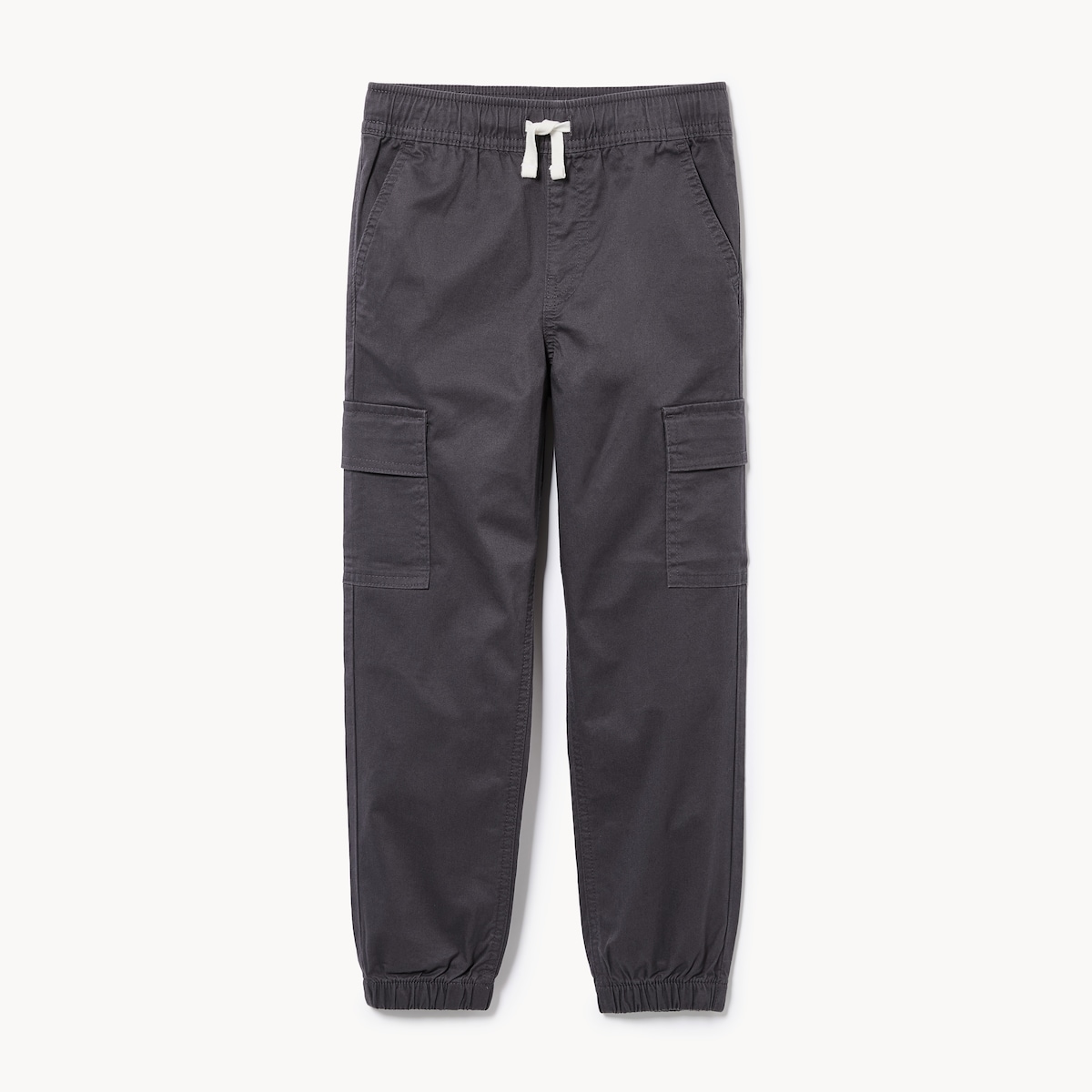 Pantalon de jogging cargo extensible pour garons - Anthracite