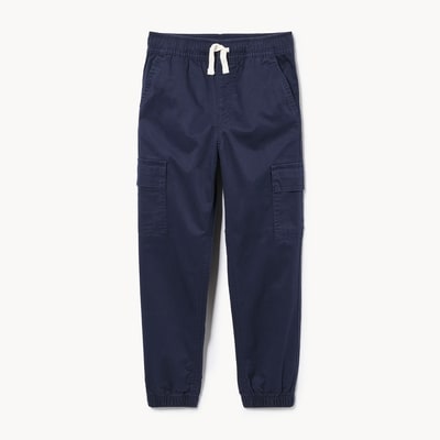 Kid Boys' Stretch Cargo Jogger - Dark Navy
