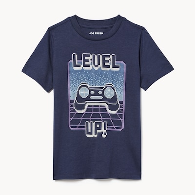 Kid Graphic T-Shirt - Dark Navy