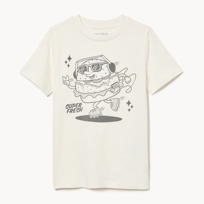 Kid Graphic T-Shirt - Off White