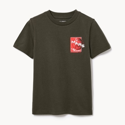 Kid Graphic T-Shirt - Dark Stone