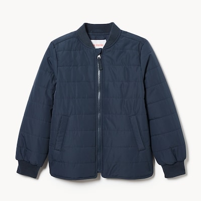 Kid Boys' Quilted Jacket - Navy