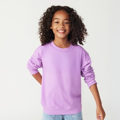 Kid Boys' Crewneck Sweatshirt - Lavender