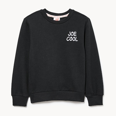 Kid Peanuts Graphic Crewneck Sweatshirt - Black