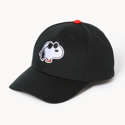 Kid Peanuts Baseball Cap - Black