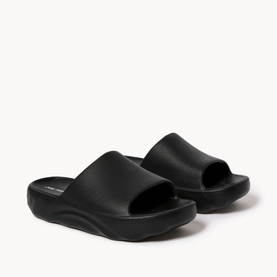 Kid Boys' Chunky Slides - Black
