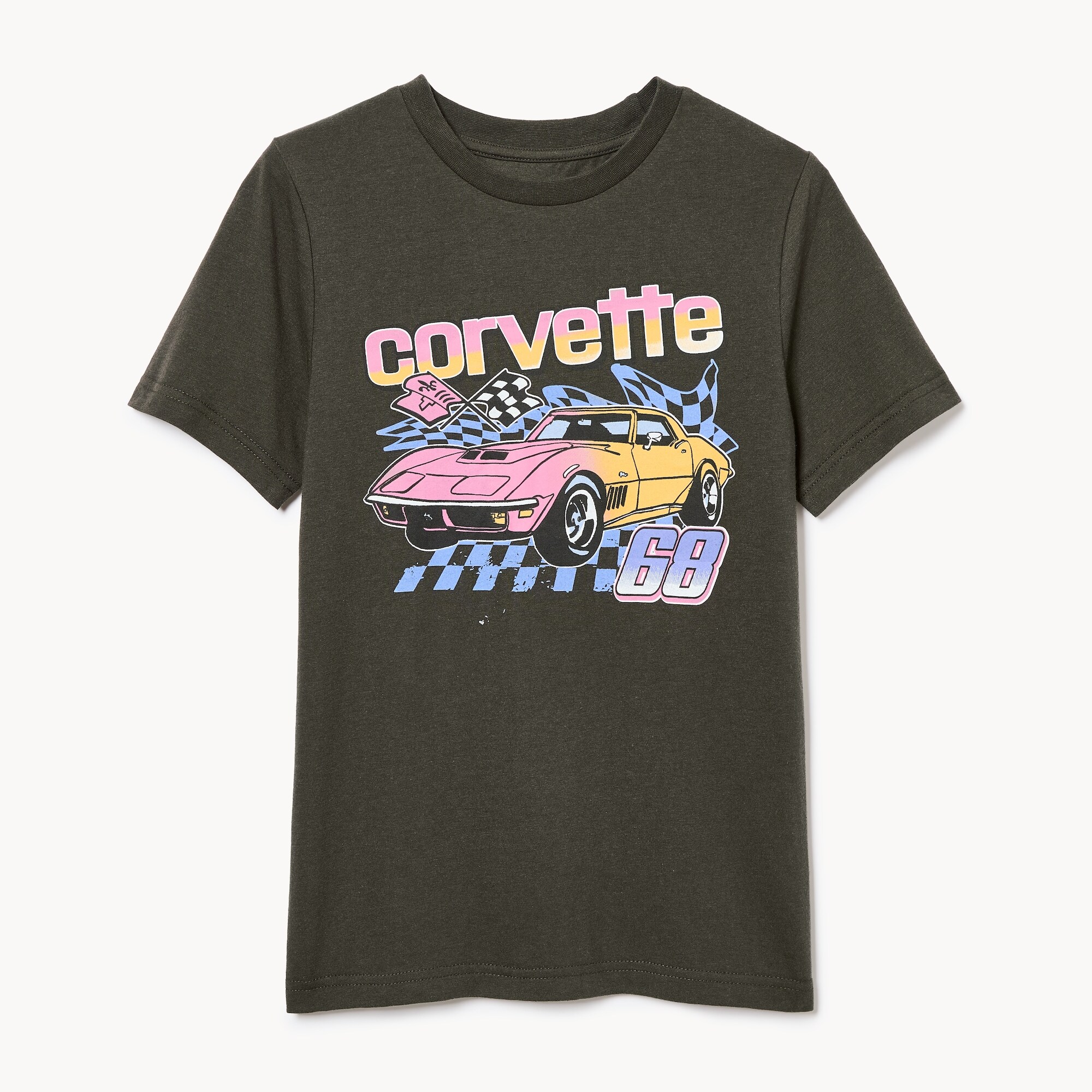 T-shirt Corvette 68 pour garçons