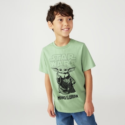 T-shirt The Mandalorian de Star Wars, pour garçons - Vert
