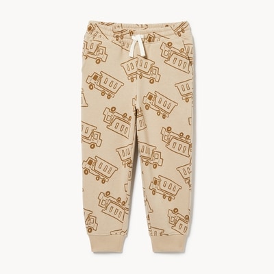 Toddler Boys' Printed Jogger - Pebble