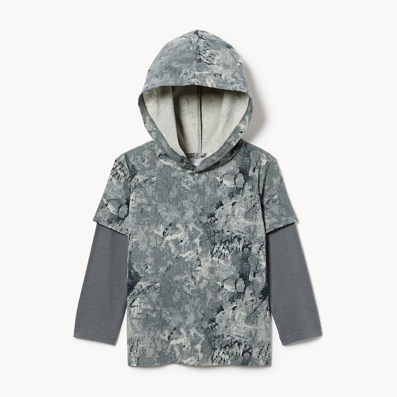 Toddler Boys' Layered Long Sleeve T-Shirt