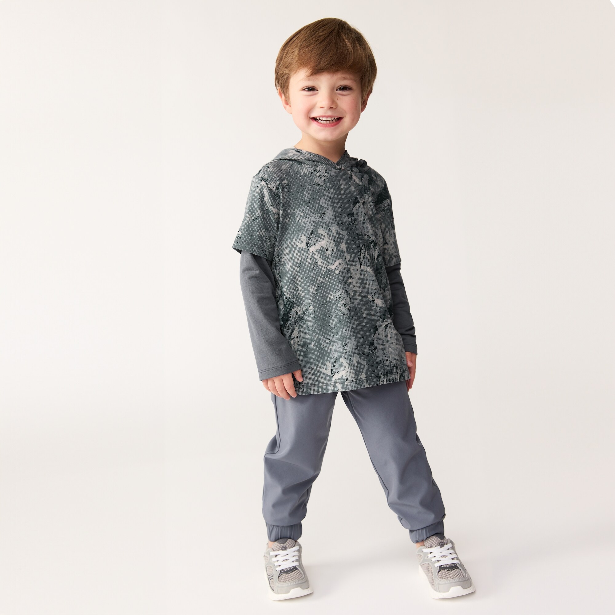 T-shirt superposé manches longues, petits garçons