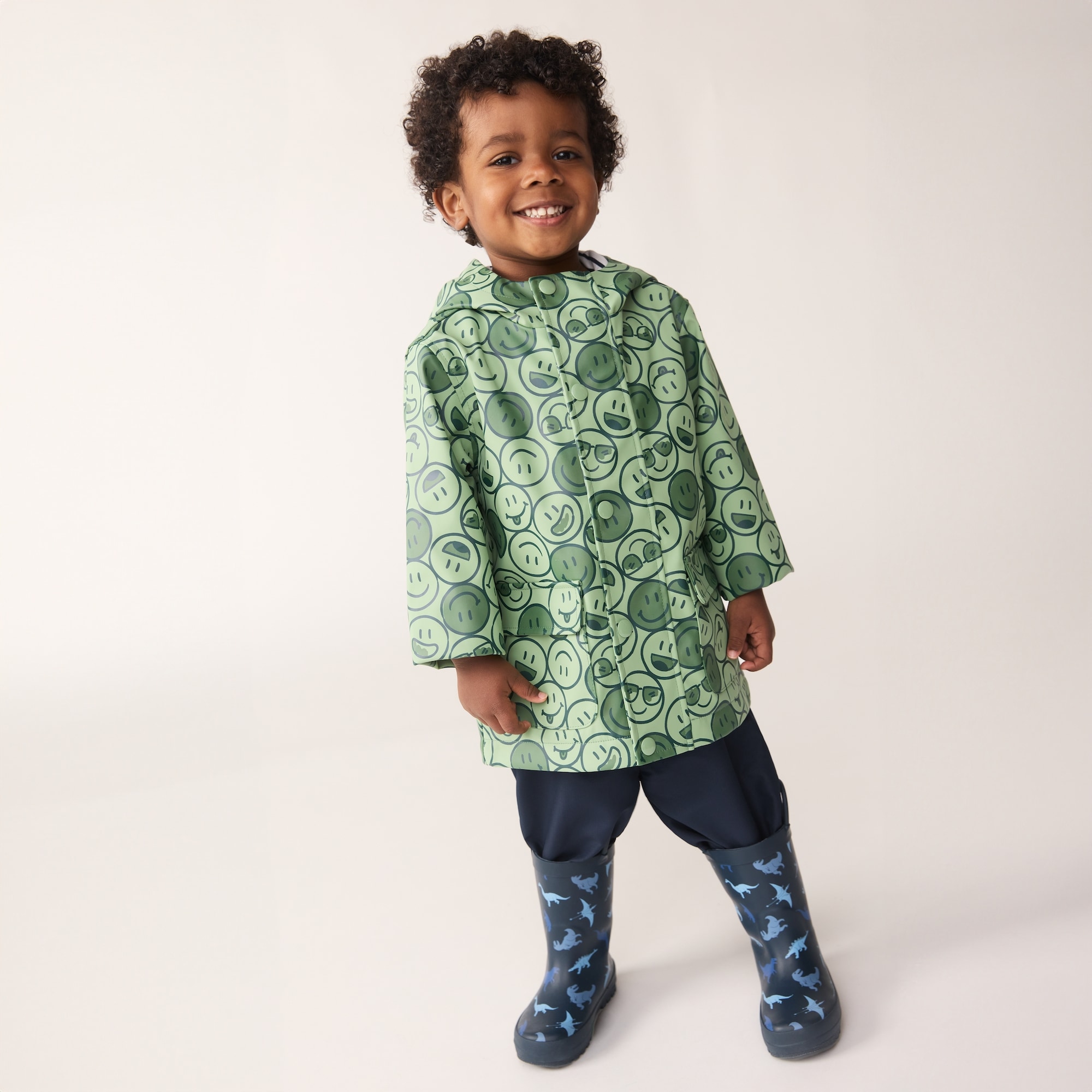 Imperméable imprimé pour petits garçons