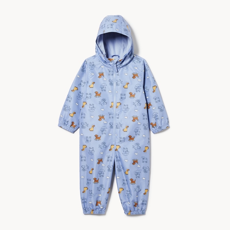 Toddler Boys' Printed Puddle Suit