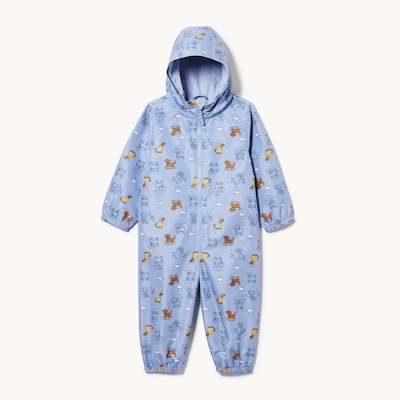 Toddler Boys' Printed Puddle Suit - Powder Blue