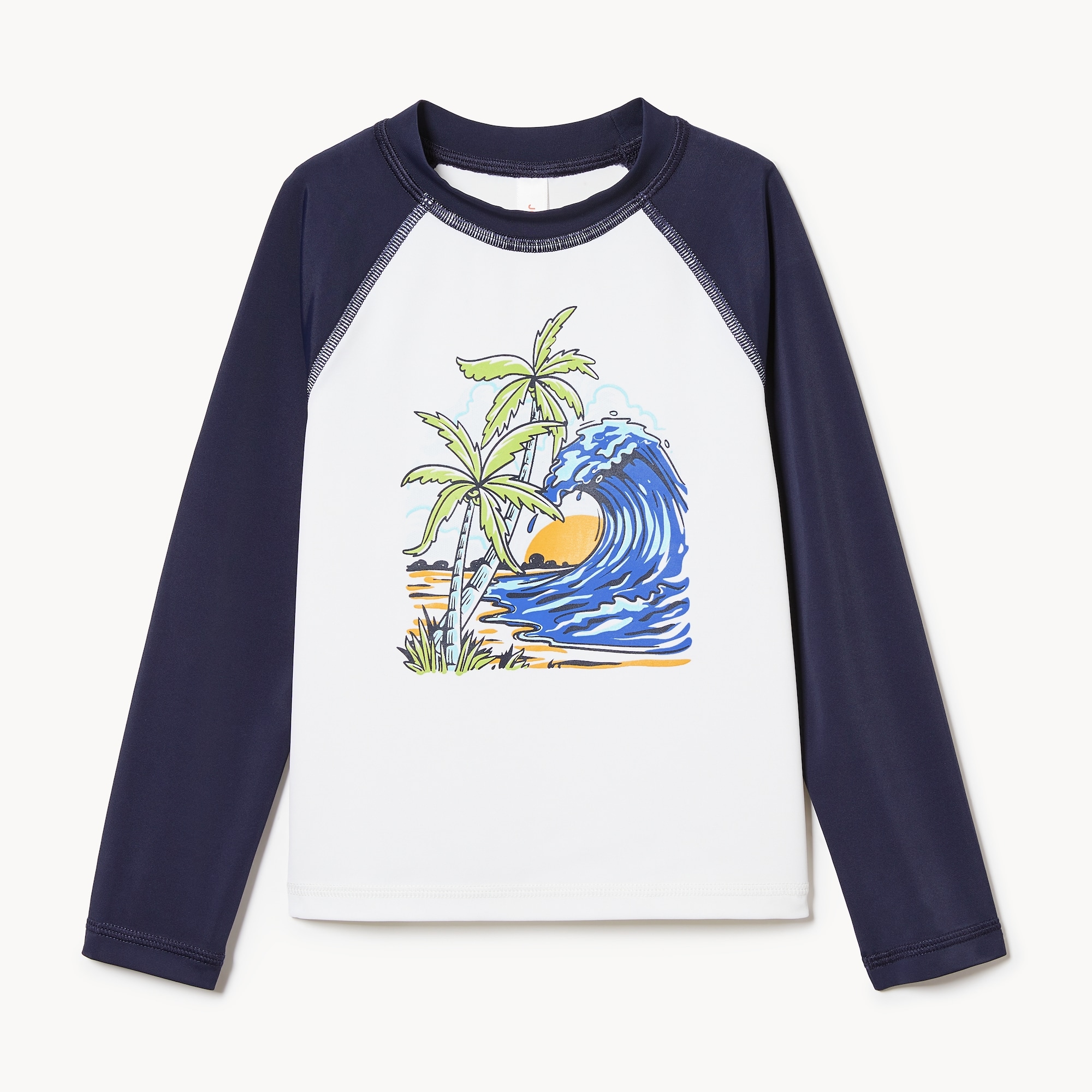 Toddler Boys' Long Sleeve Rash Guard in Dark Navy from Joe Fresh