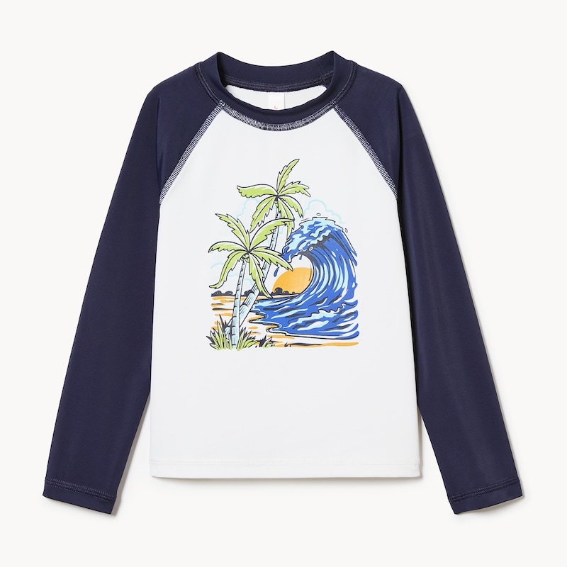 Toddler Boys' Long Sleeve Rash Guard