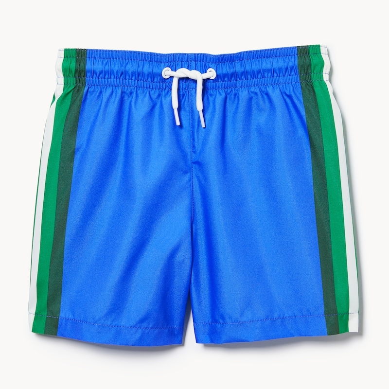 Toddler Boys' Striped Swim Trunk