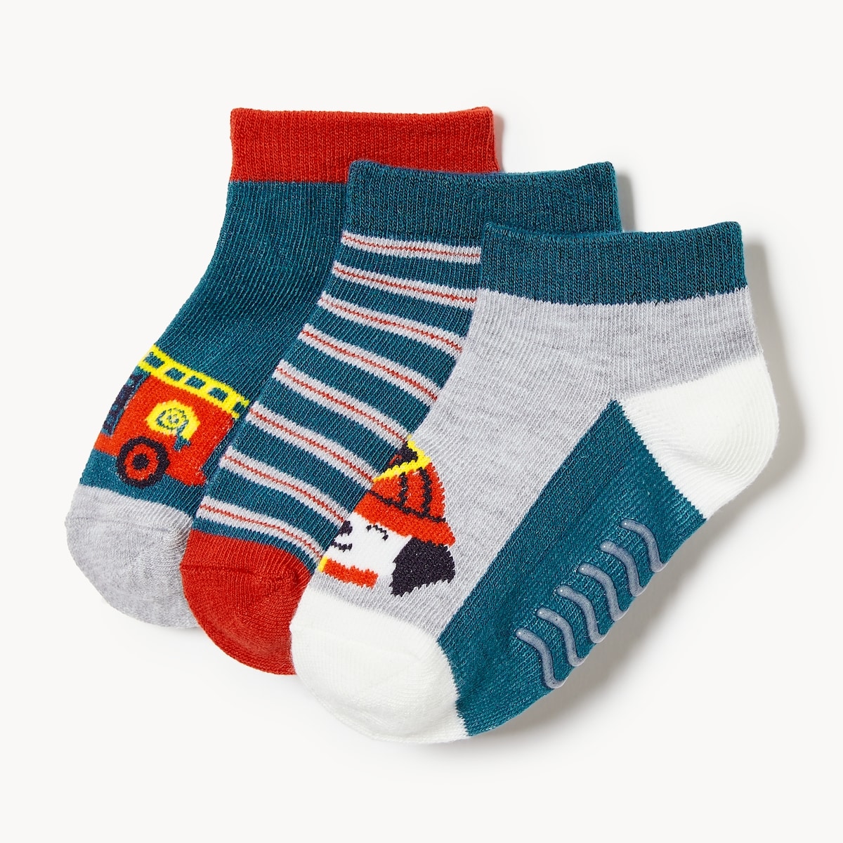 Toddler Boys' 3-Pack Low-Cut Socks