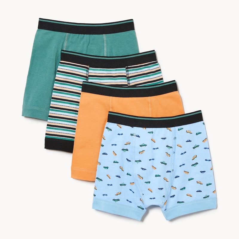 Toddler Boys' 4-Pack Boxer Brief