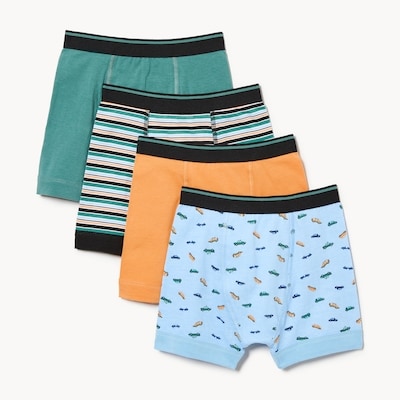 Joe Fresh Ens.de 4 caleçons boxeurs pour petits garçons 1 ea, 16,00 $/1ch