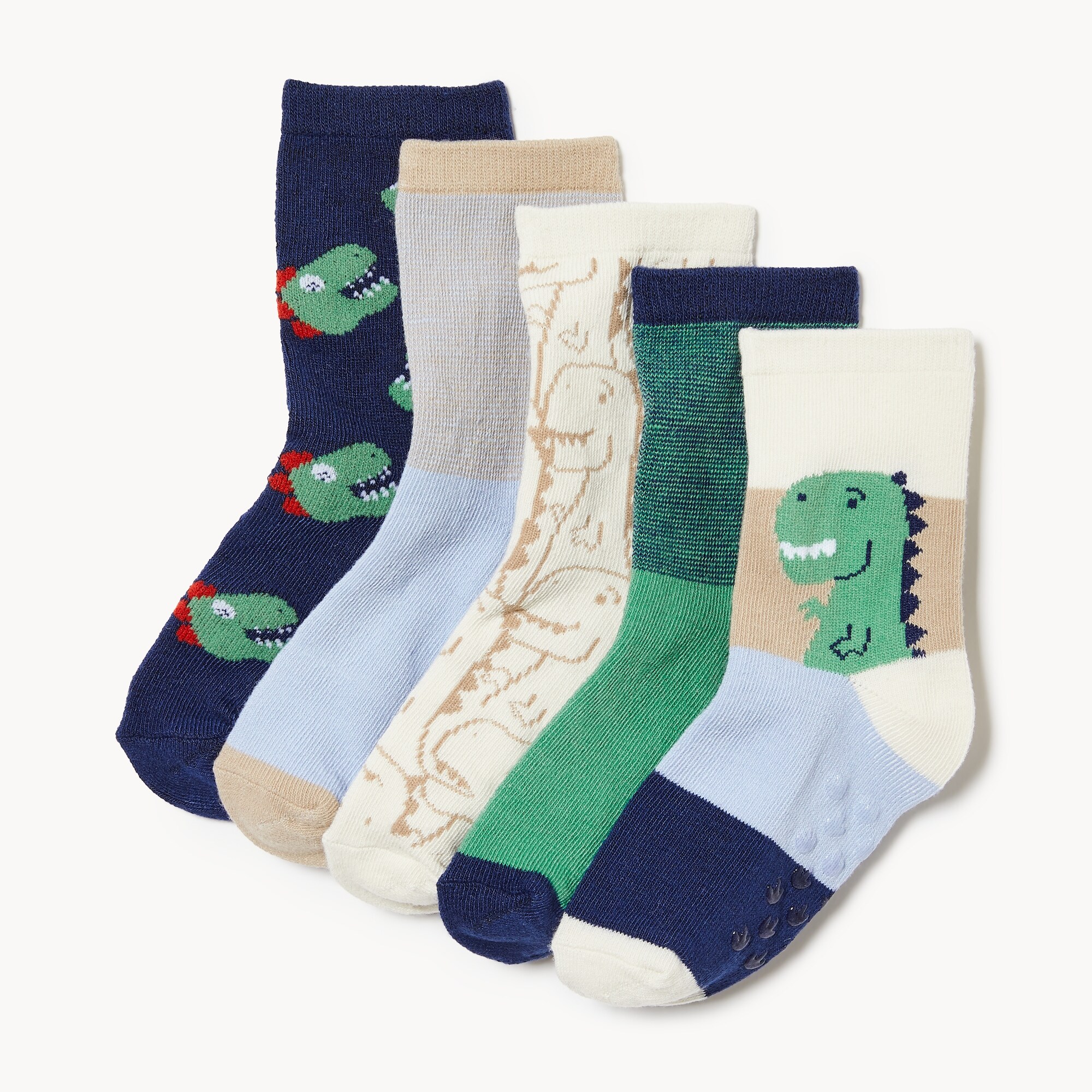Ens. 5&nbsp;paires de chaussettes tube, petits garçons
