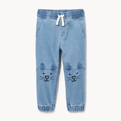 Joe Fresh Pantalon de jogging en denim pour petits garçons 1 ea, 19,00 $/1ch
