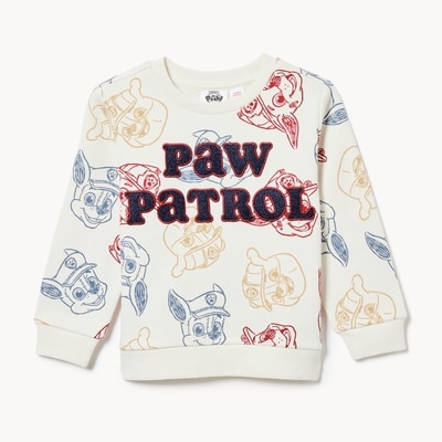 Toddler Boys' Paw Patrol Sweatshirt - Cream