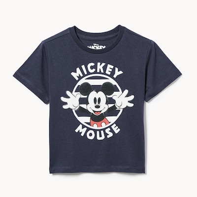 Toddler Boys' Disney Mickey Mouse T-Shirt - Dark Blue