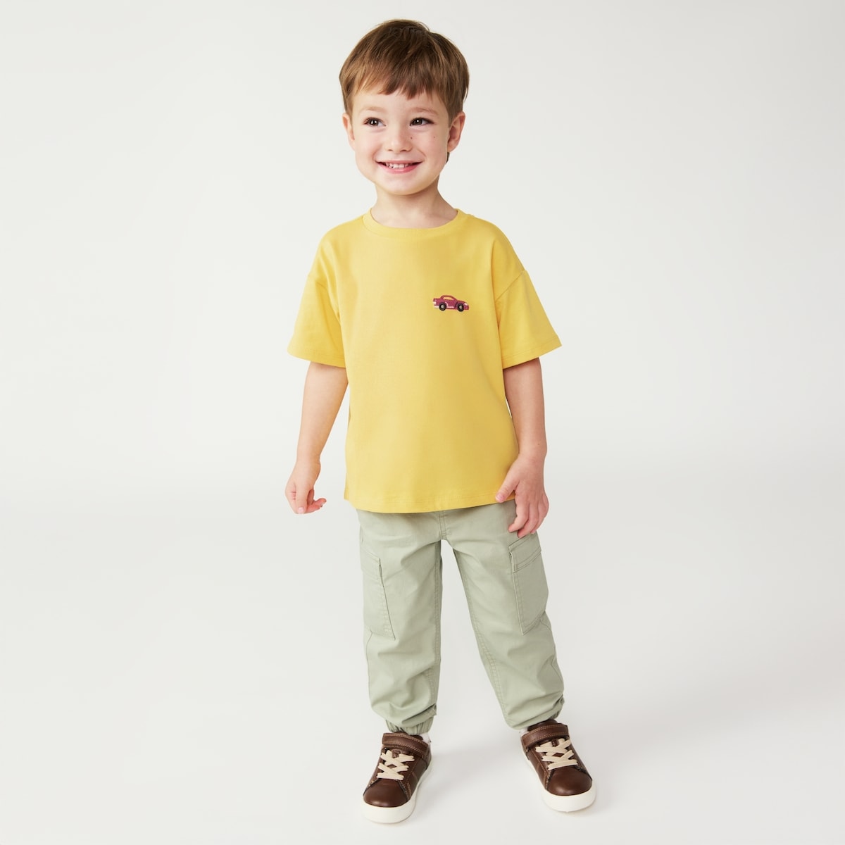 Toddler Boys' Graphic T-Shirt - Yellow