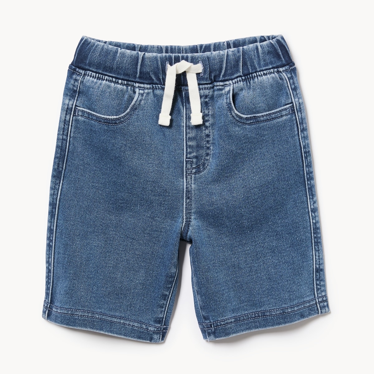 Toddler Boys' Knit Denim Short