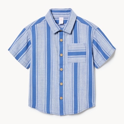 Joe Fresh Toddler Boys' Striped Button-Up Shirt 1 ea, $16.00/1ea