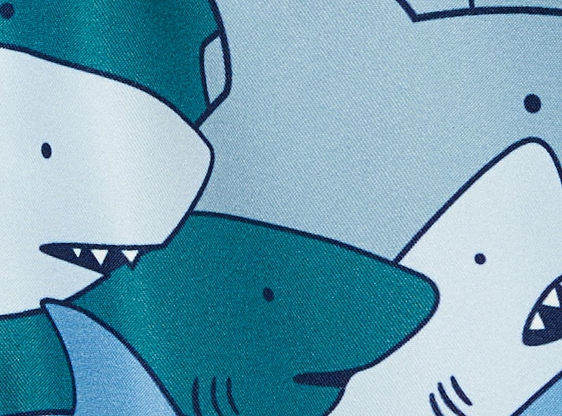 Toddler Boys' Printed Swim Trunk