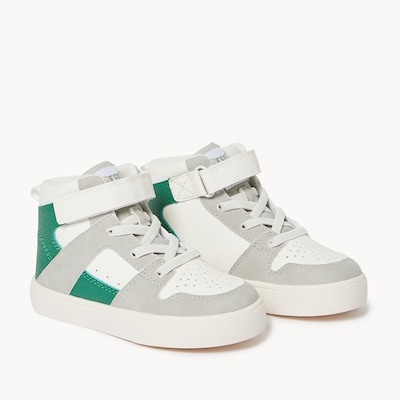 Toddler Boys' High Top Sneakers - White