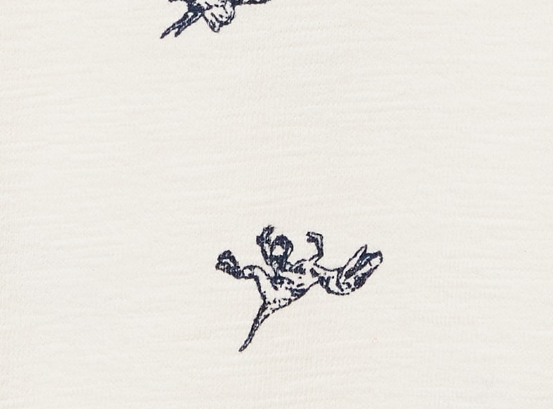 Toddler Boys' Printed Henley Long Sleeve