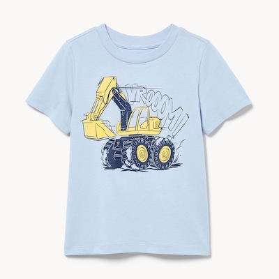 T-shirt imprimé pour tout-petits - Bleu pâle