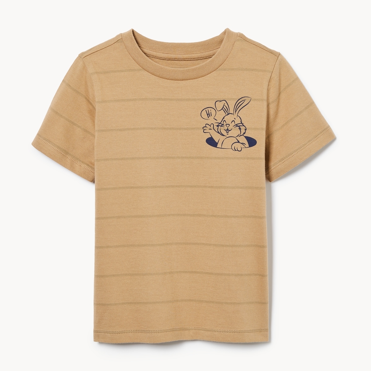 Toddler Printed T-Shirt - Light Brown