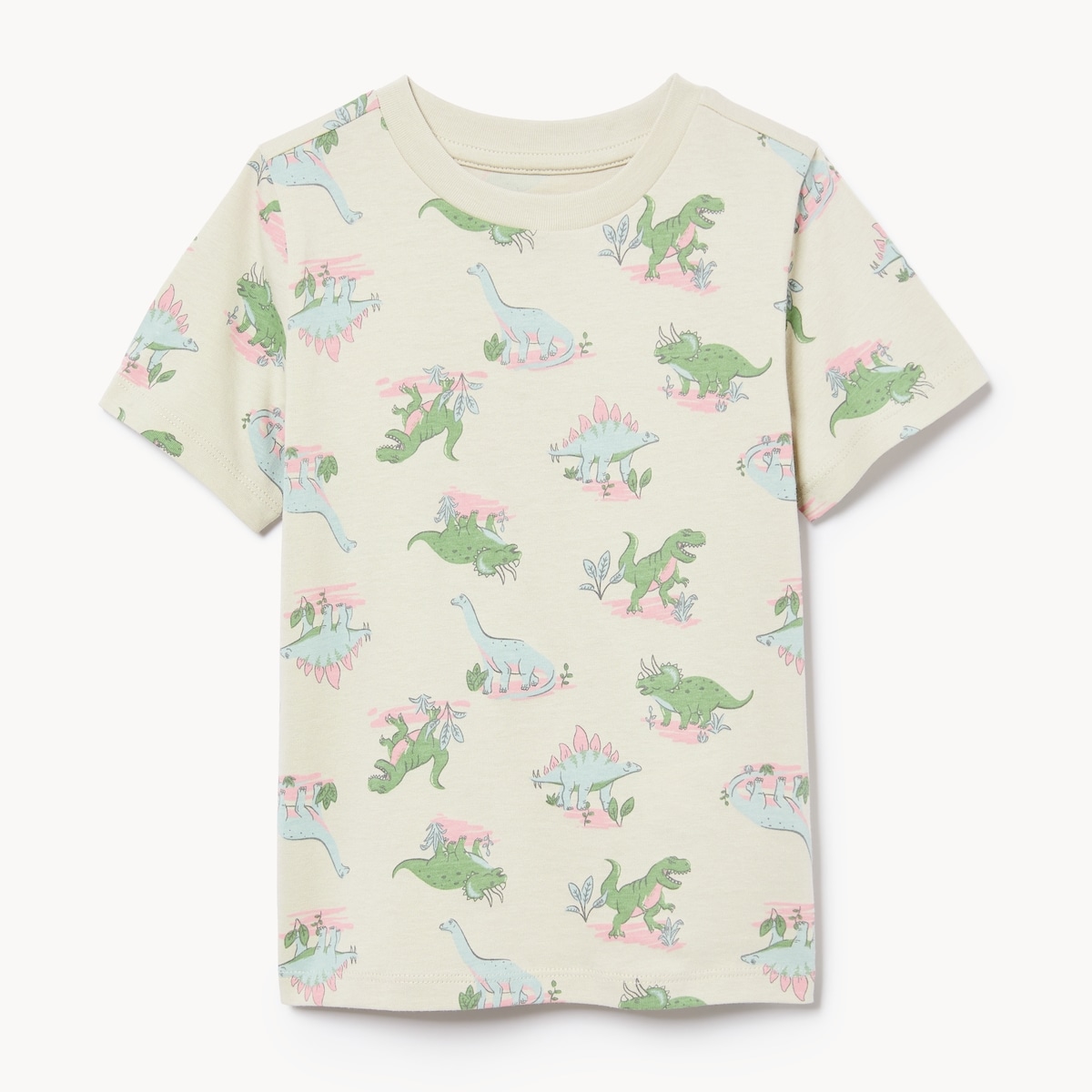 Toddler Printed T-Shirt - Grey Sand