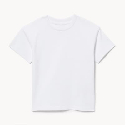 T-shirt pour petit enfants - Blanc pur